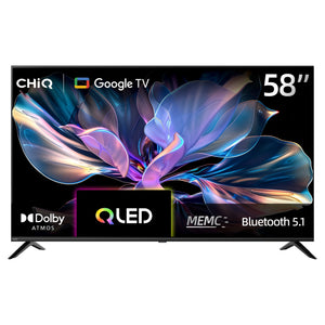 CHiQ 58-Inch 4K QLED Google TV U58QG7L, Front View