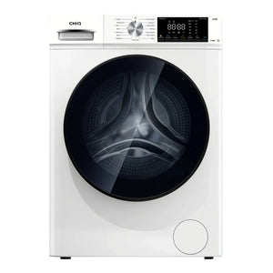 ChiQ 8.5kg/5kg White Washer Dryer Combo WD85SW1, Front View