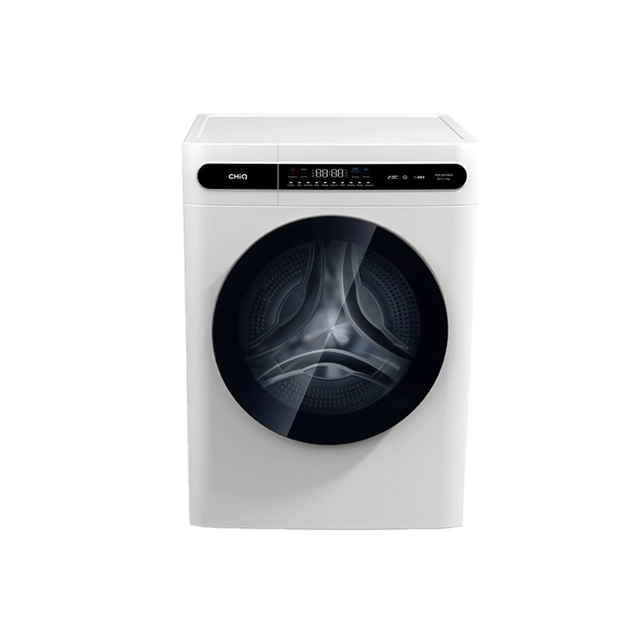 CHiQ 8.5Kg Washer & Dryer Combo White WDFL85T48W4, Front View