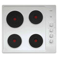Chef CHS642WA Solid Element Electric Cooktop White Enamel