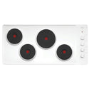Chef CHS942WA Solid Element Electric Cooktop White Enamel