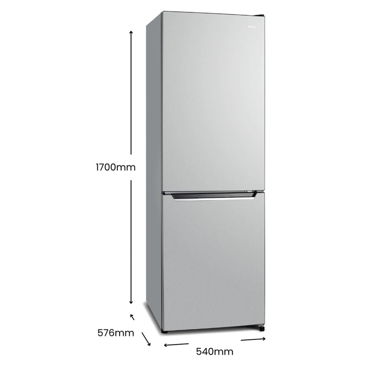 CHiQ 231L Bottom Mount Fridge VCM Silver CBM230NS3, Dimensions
