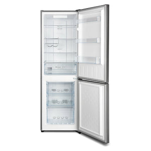 CHiQ 231L Bottom Mount Fridge VCM Silver CBM230NS3, Front View With Door Open