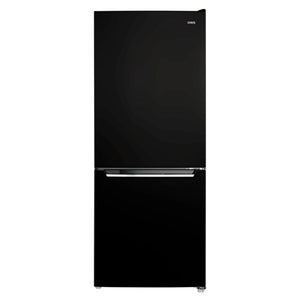 CHiQ 283L Bottom Mount Fridge Black CBM280NB3, Front View