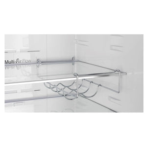 CHiQ 283L Bottom Mount Fridge Black CBM280NB3, Multiple Air Flow View