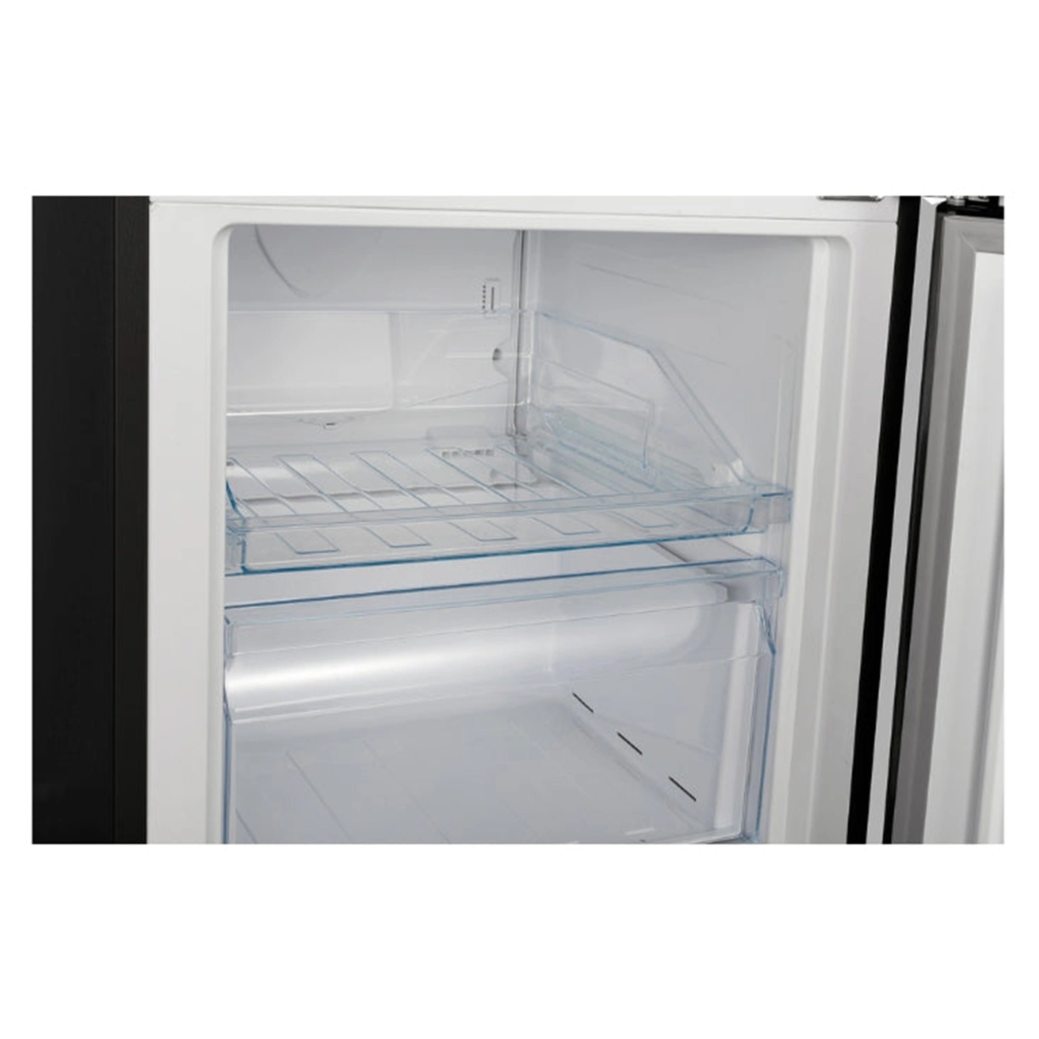 CHiQ 283L Bottom Mount Fridge Black CBM280NB3, Shelf View