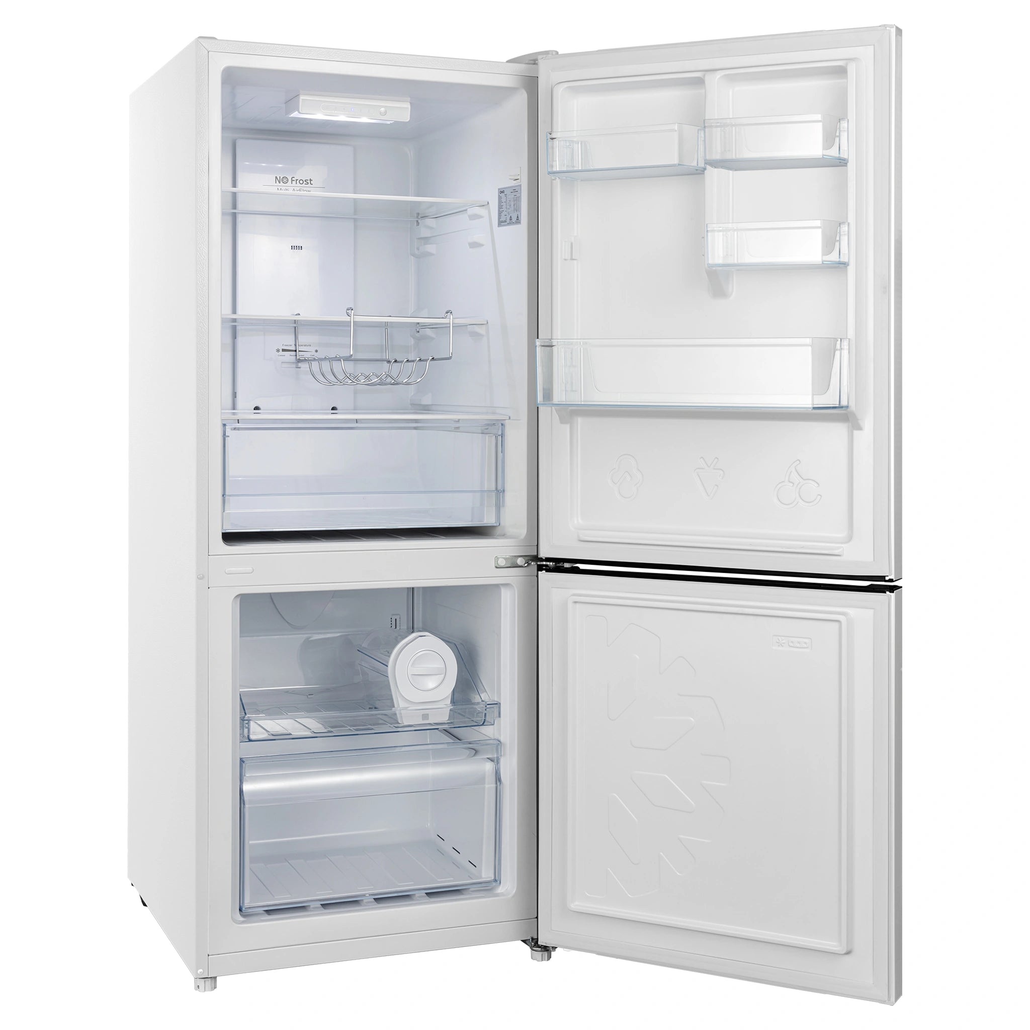 CHiQ CBM283NW3 283L Bottom Mount Fridge White