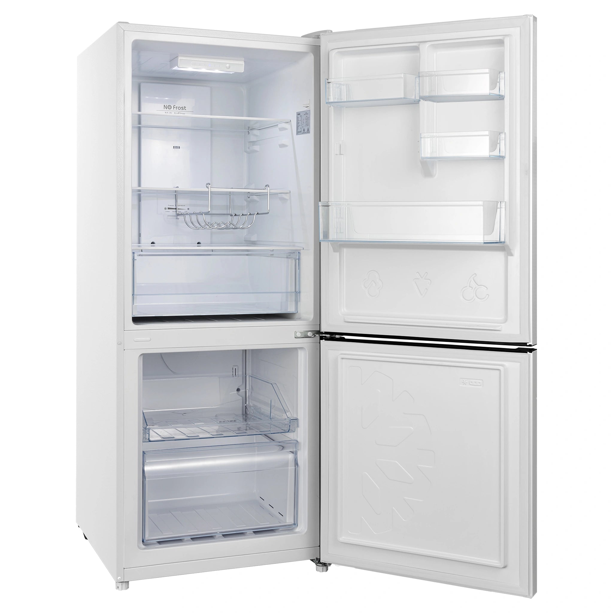 CHiQ CBM283NW3 283L Bottom Mount Fridge White