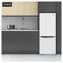 CHiQ CBM283NW3 283L White Bottom Mount Fridge