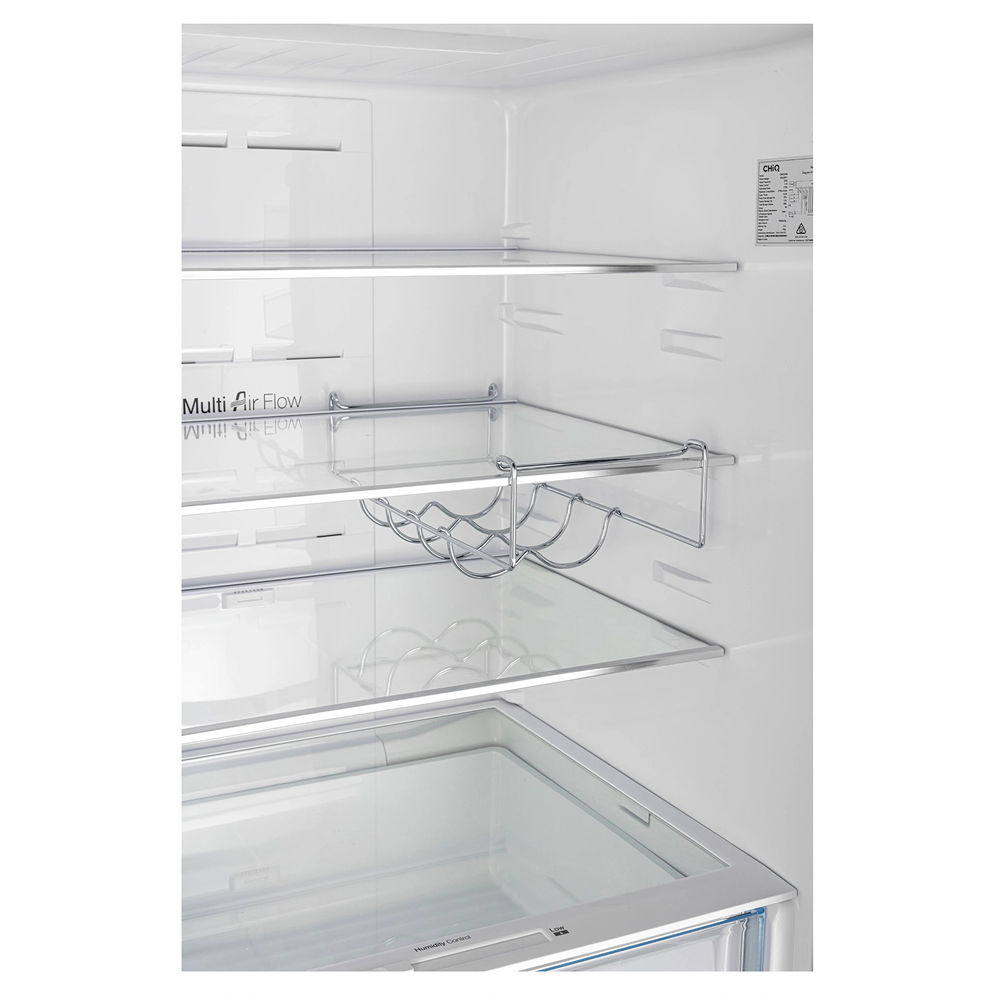 CHiQ CBM396NW3 396L Bottom Mount Fridge White