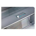 ChiQ CCD499NWS 503L Quad Door Fridge - White Steel