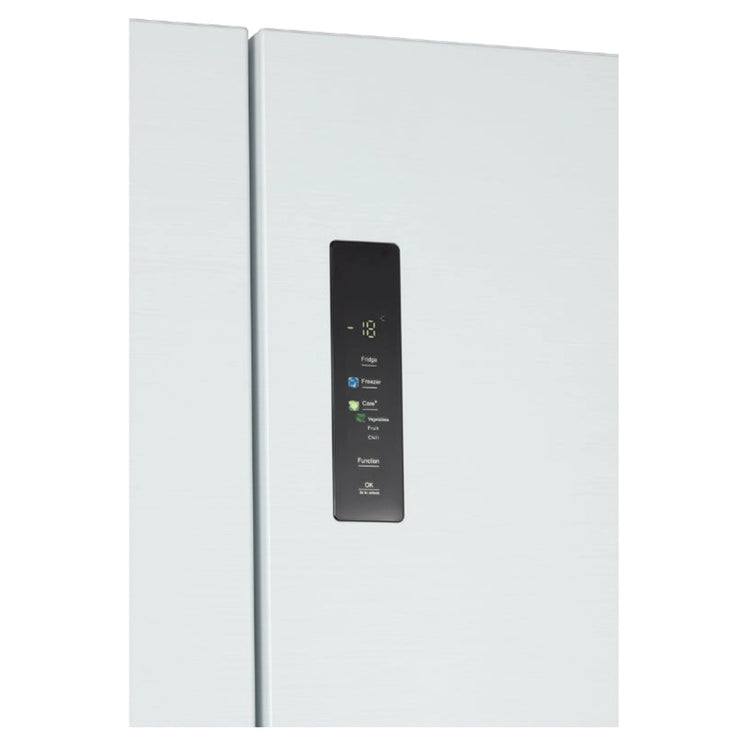 ChiQ 503L Quad Door Fridge - White Steel CCD499NWS, Temperature Control View