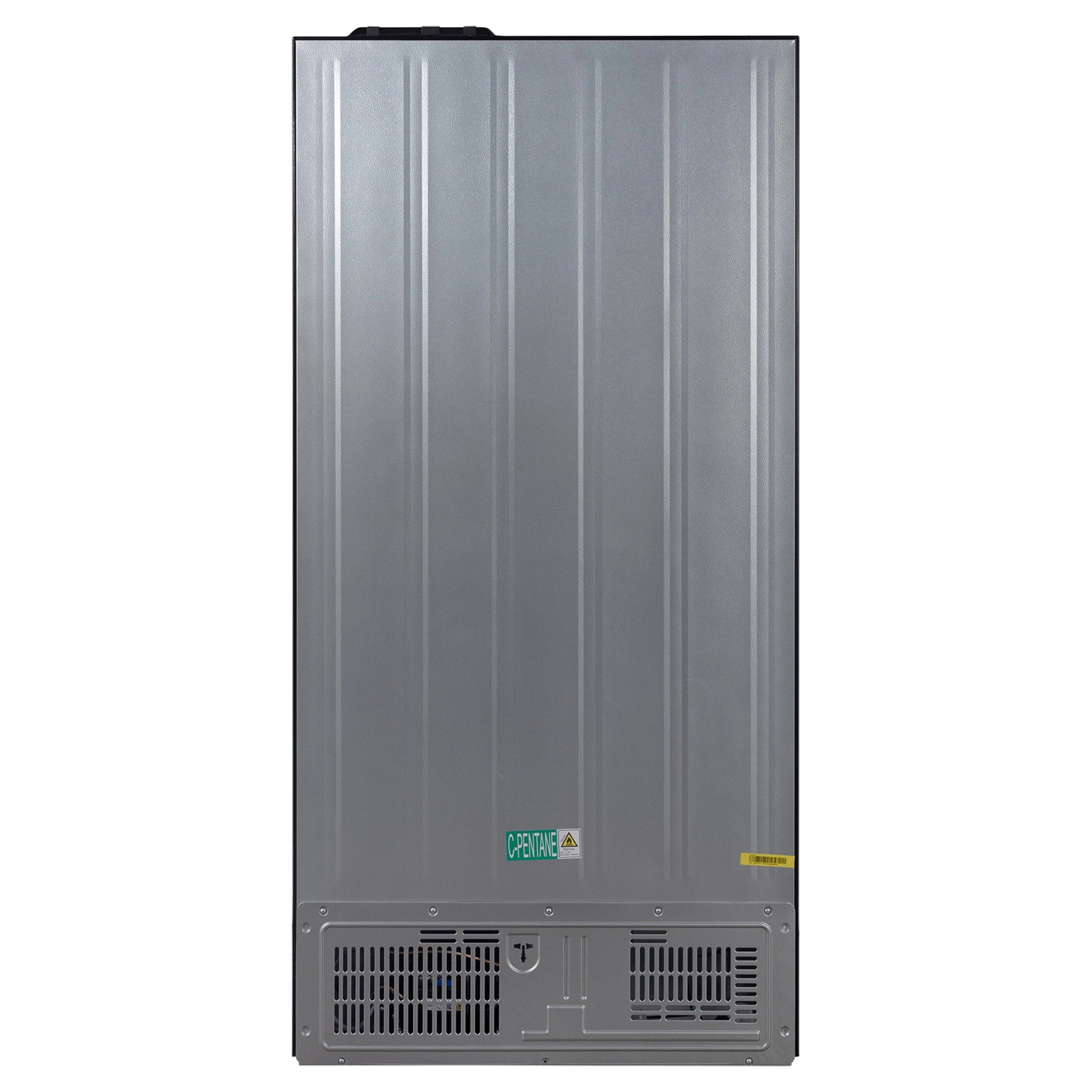 CHiQ 503L Silver Four Door Frost-Free Refrigerator CCD500NS, Back Side View