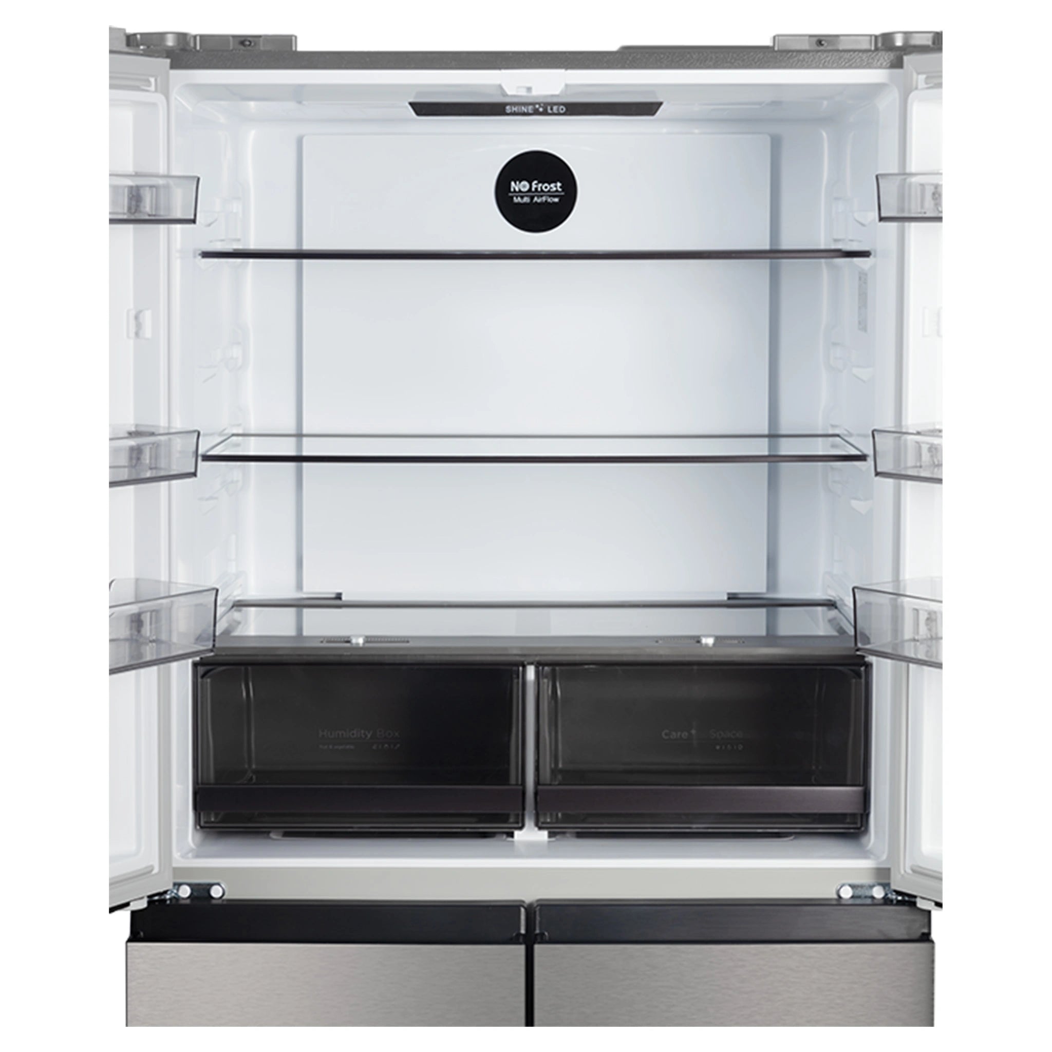 CHiQ 503L Silver Four Door Frost-Free Refrigerator CCD500NS, Fridge Zone View