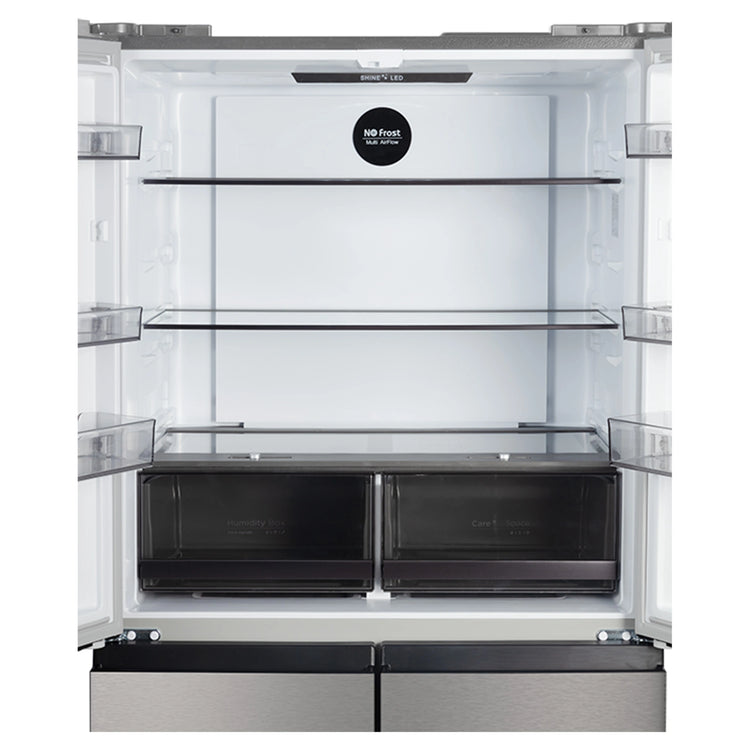 CHiQ 503L Silver Four Door Frost-Free Refrigerator CCD500NS, Fridge Zone View