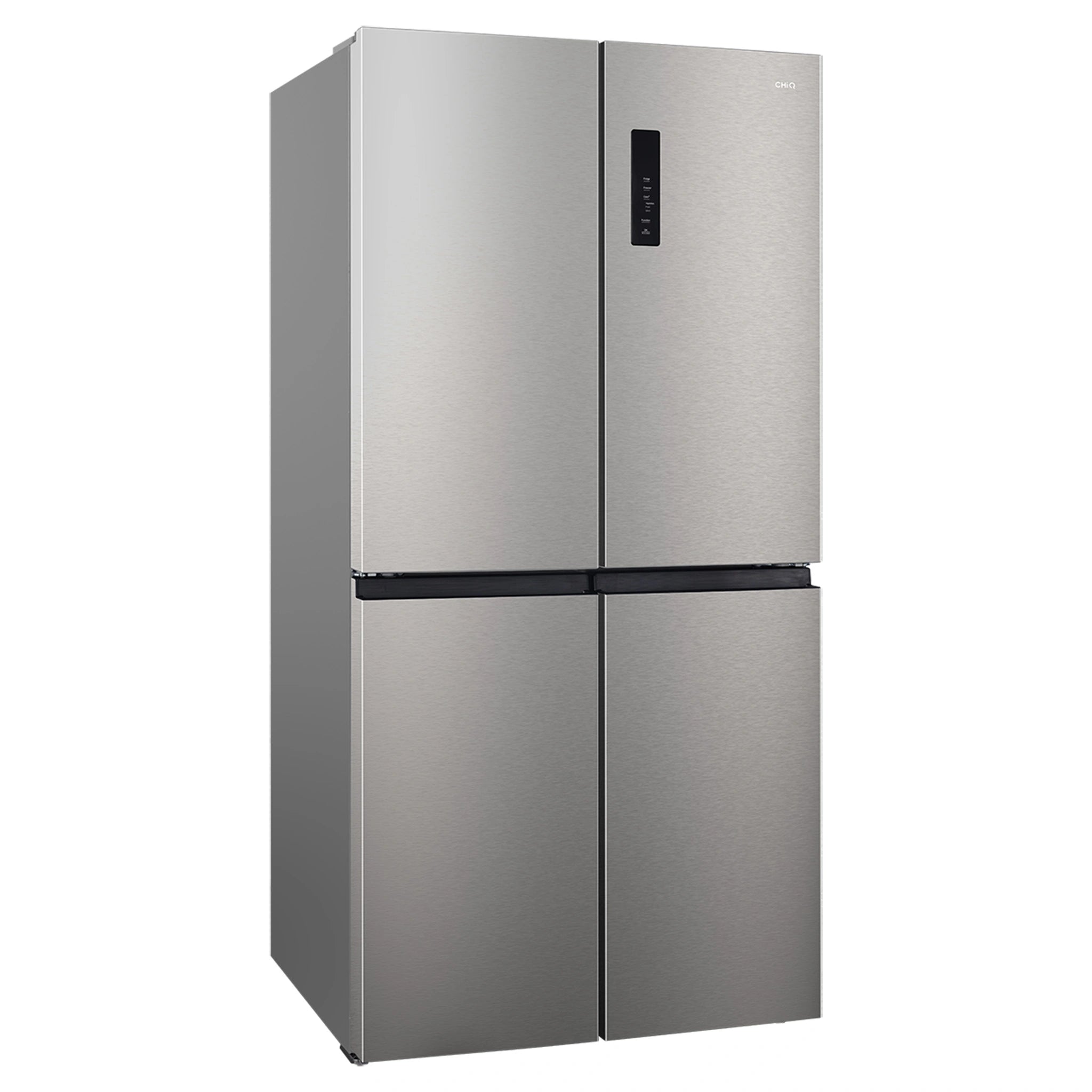 CHiQ 503L Silver Four Door Frost-Free Refrigerator CCD500NS, Right Side View