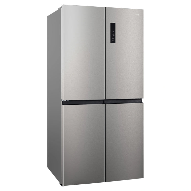 CHiQ 503L Silver Four Door Frost-Free Refrigerator CCD500NS, Right Side View