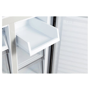 CHiQ 503L Silver Four Door Frost-Free Refrigerator CCD500NS, Tray