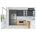 CHiQ CCD596NS 601L Silver French Door Frost-Free Refrigerator