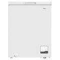 CHiQ 142L White Hybrid Chest Freezer CCF142WE, Close Door Front View