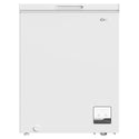 CHiQ 142L White Hybrid Chest Freezer CCF142WE, Close Door Front View