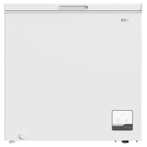 CHiQ 199L White Hybrid Chest Freezer CCF199WE, Front View