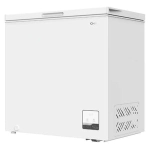 CHiQ 199L White Hybrid Chest Freezer CCF199WE, Right Front View