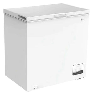 CHiQ 199L White Hybrid Chest Freezer CCF199WE, Right Side View