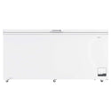 CHiQ 500L White Hybrid Chest Freezer CCF500WE, Front View