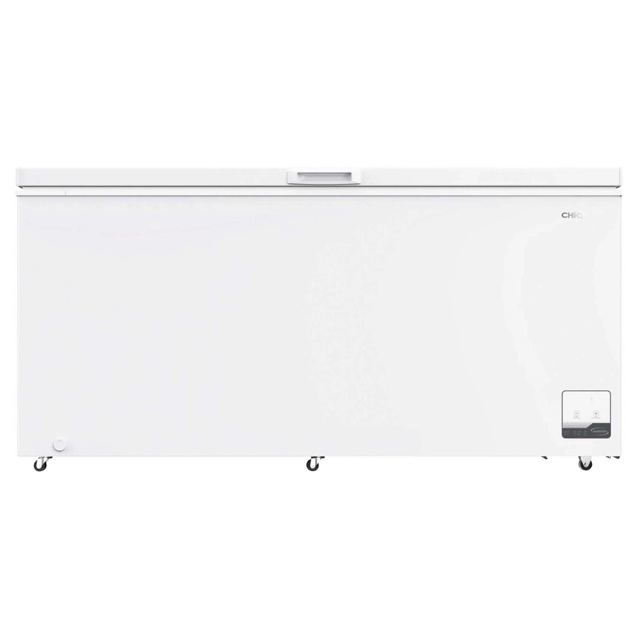 CHiQ 500L White Hybrid Chest Freezer CCF500WE, Front View