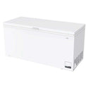 CHiQ 500L White Hybrid Chest Freezer CCF500WE, Left Angle Door Close View