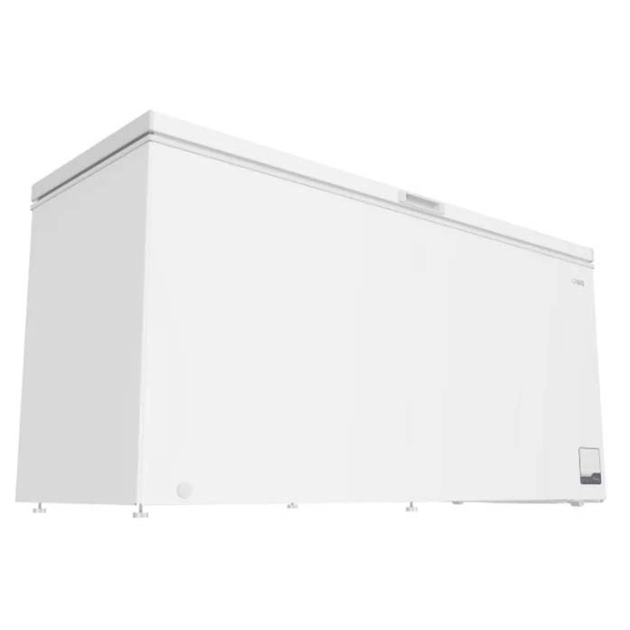 CHiQ 700L White Hybrid Chest Freezer CCF700WE, Right Angle View