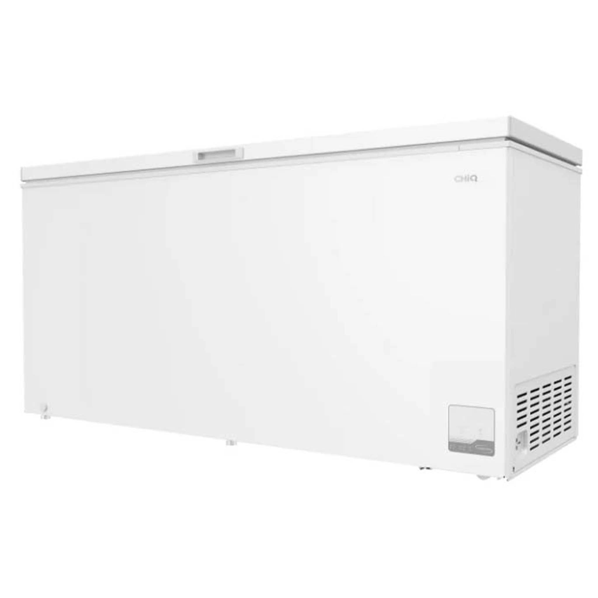 CHiQ 700L White Hybrid Chest Freezer CCF700WE, Right Angle View