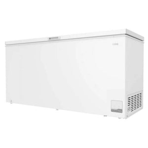 CHiQ 700L White Hybrid Chest Freezer CCF700WE, Right Angle View