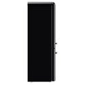 CHiQ 231L Bottom Mount Retro Fridge Black CRBM229NB3, Side View