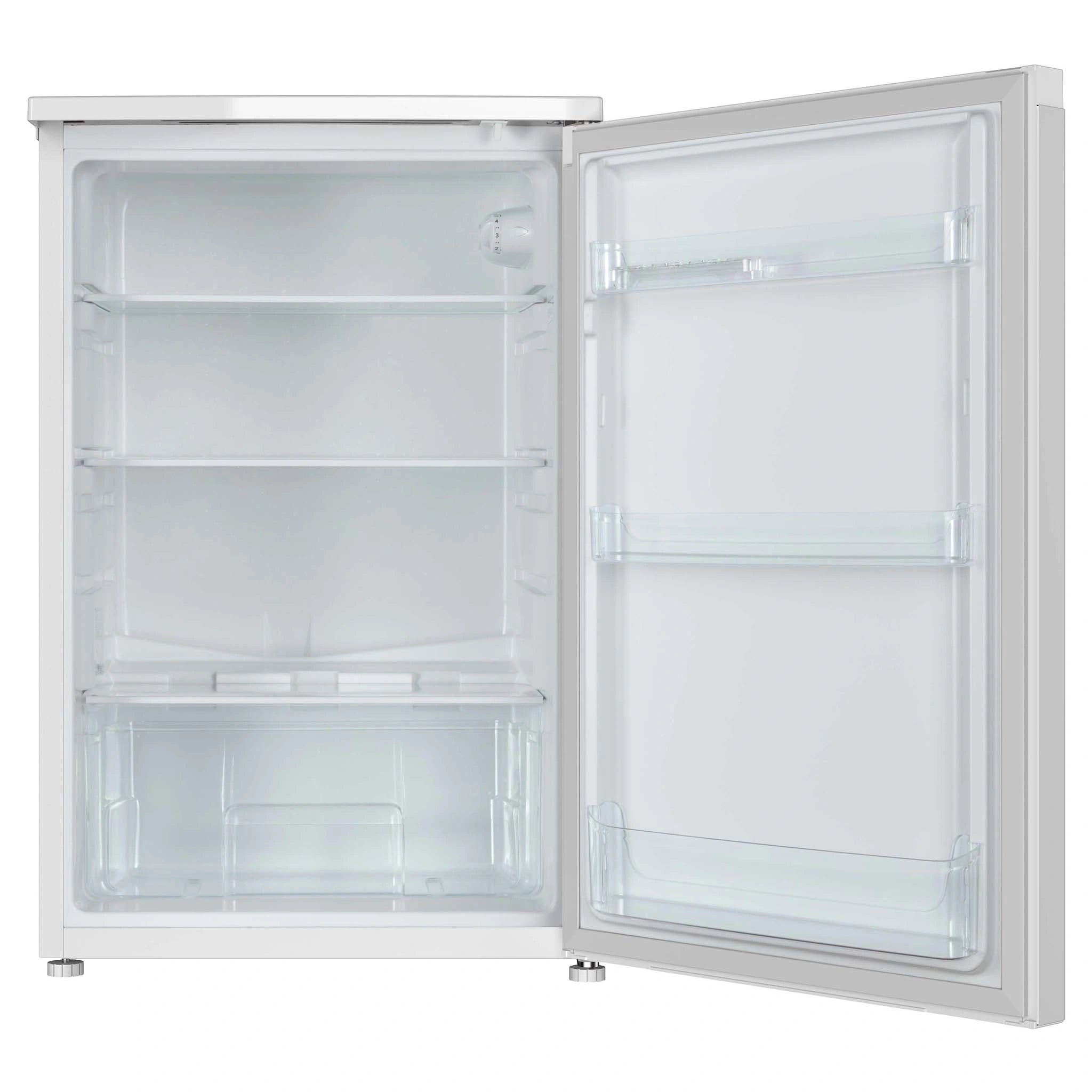 CHiQ 126L White Single Door Full Fridge CSR120DW, Front Open Door View
