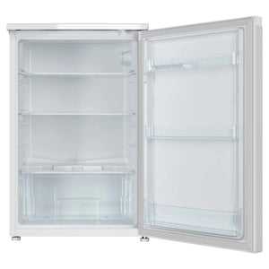 CHiQ 126L White Single Door Full Fridge CSR120DW, Front Open Door View