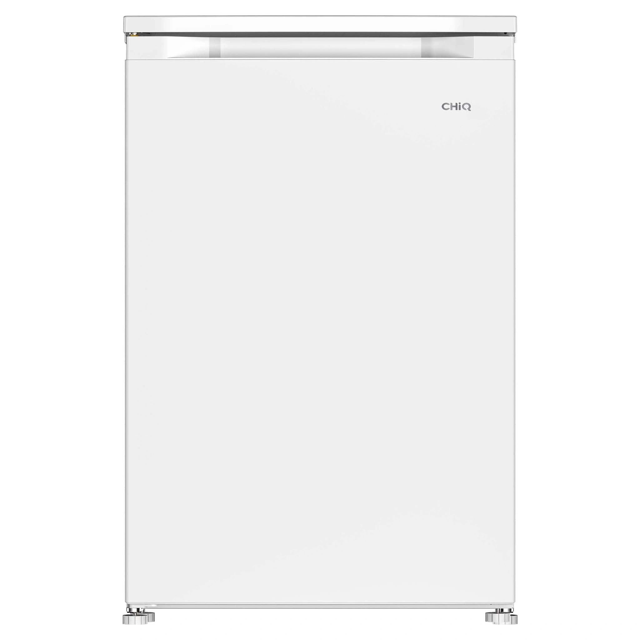 CHiQ 126L White Single Door Full Fridge CSR120DW, Front View