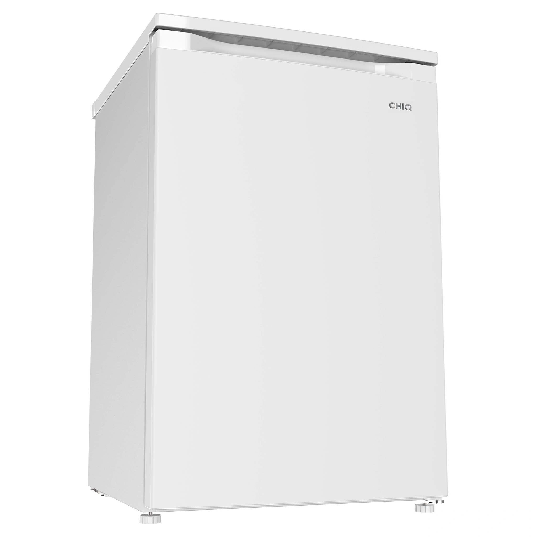 CHiQ 126L White Single Door Full Fridge CSR120DW, Side Close Door View