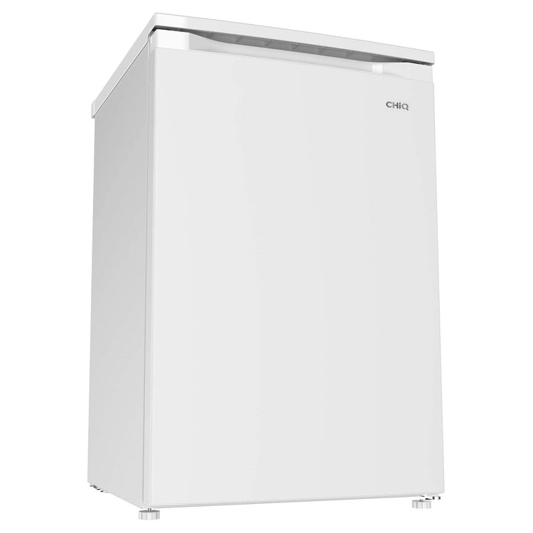 CHiQ 126L White Single Door Full Fridge CSR120DW, Side Close Door View