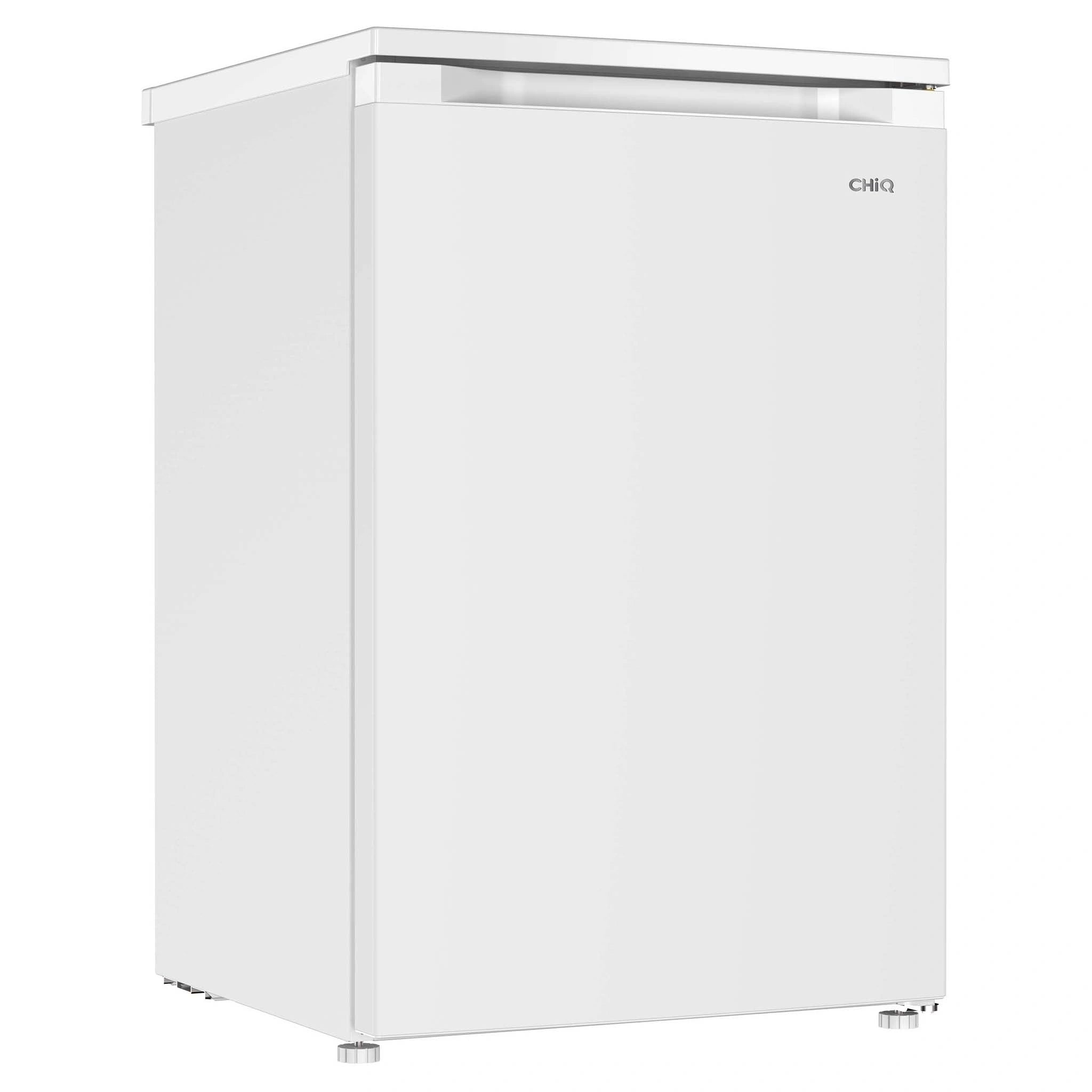 CHiQ 126L White Single Door Full Fridge CSR120DW, Side View