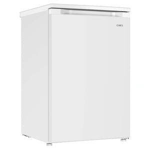 CHiQ 126L White Single Door Full Fridge CSR120DW, Side View