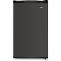 CHiQ 125L Black Steel Single-Door Bar Fridge CSR124DBS, Front View