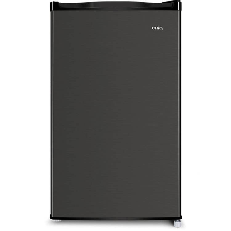 CHiQ 125L Black Steel Single-Door Bar Fridge CSR124DBS, Front View