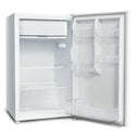 CHiQ 125L White Single-Door Bar Fridge CSR125DW, Open Door View