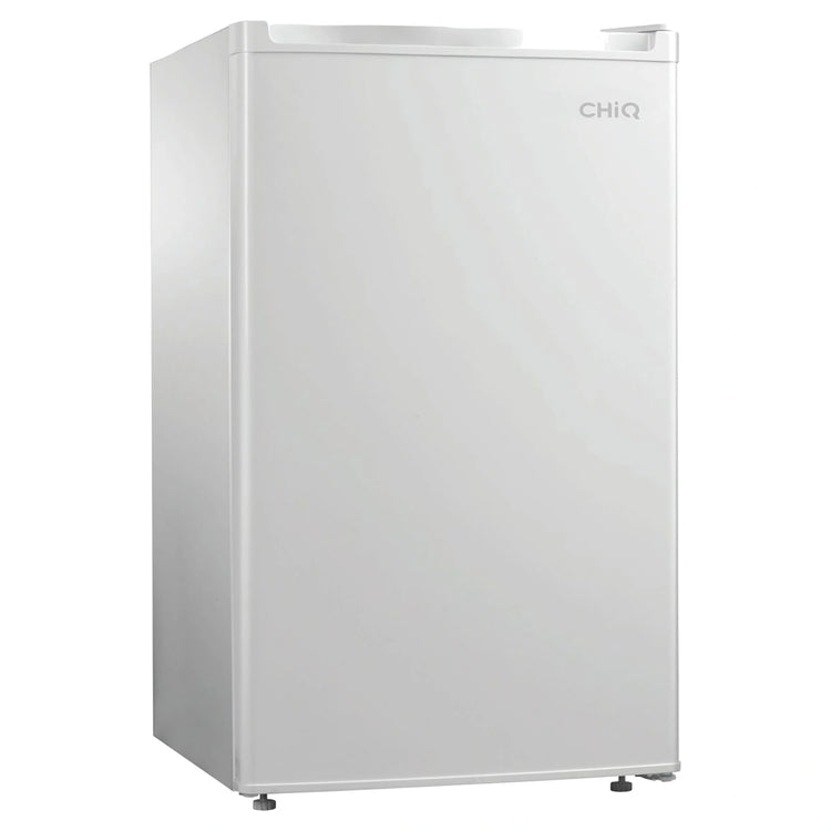 CHiQ 125L White Single-Door Bar Fridge CSR125DW, Right Angle View