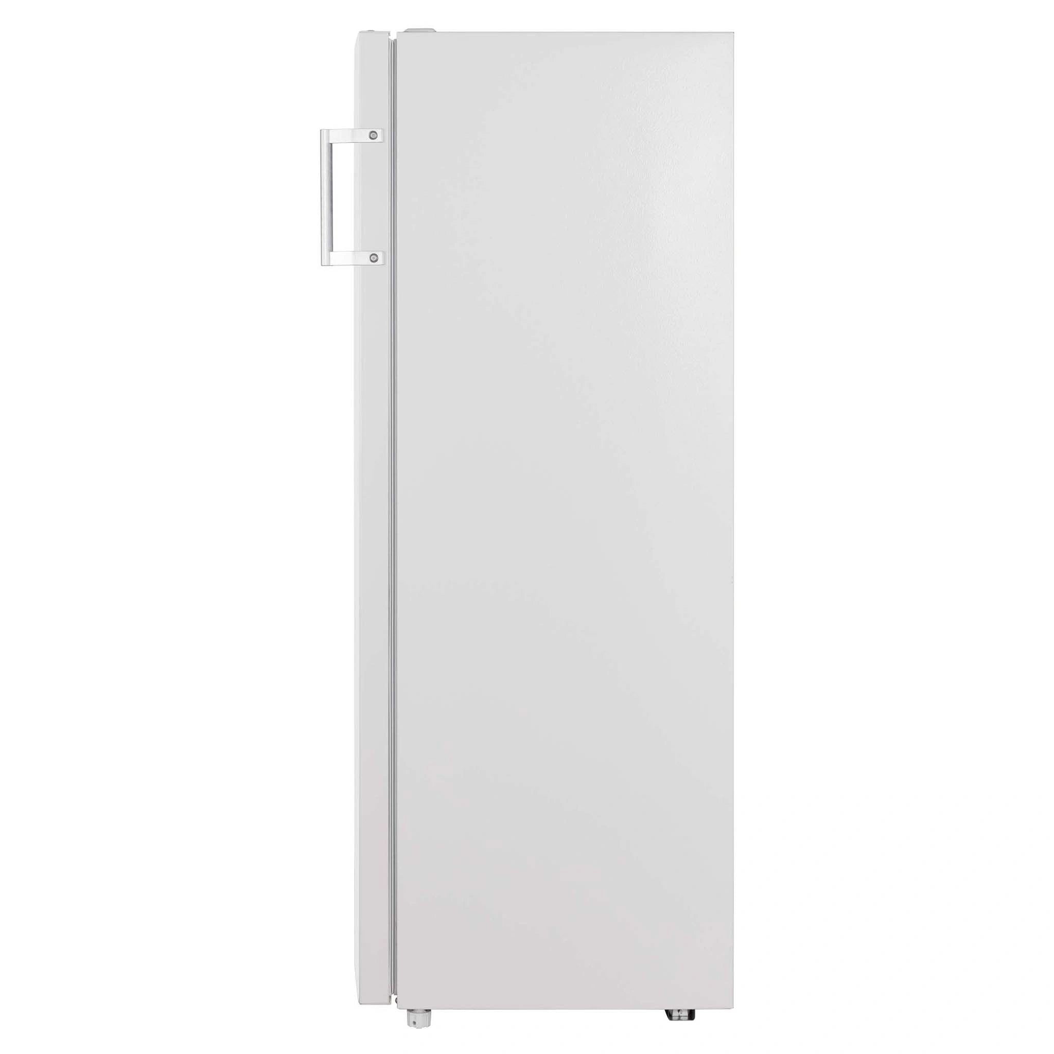 CHiQ 241L White Single Door Upright Fridge CSR241DW, Side View