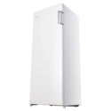 CHiQ 241L White Single Door Upright Fridge CSR241DW, Side View