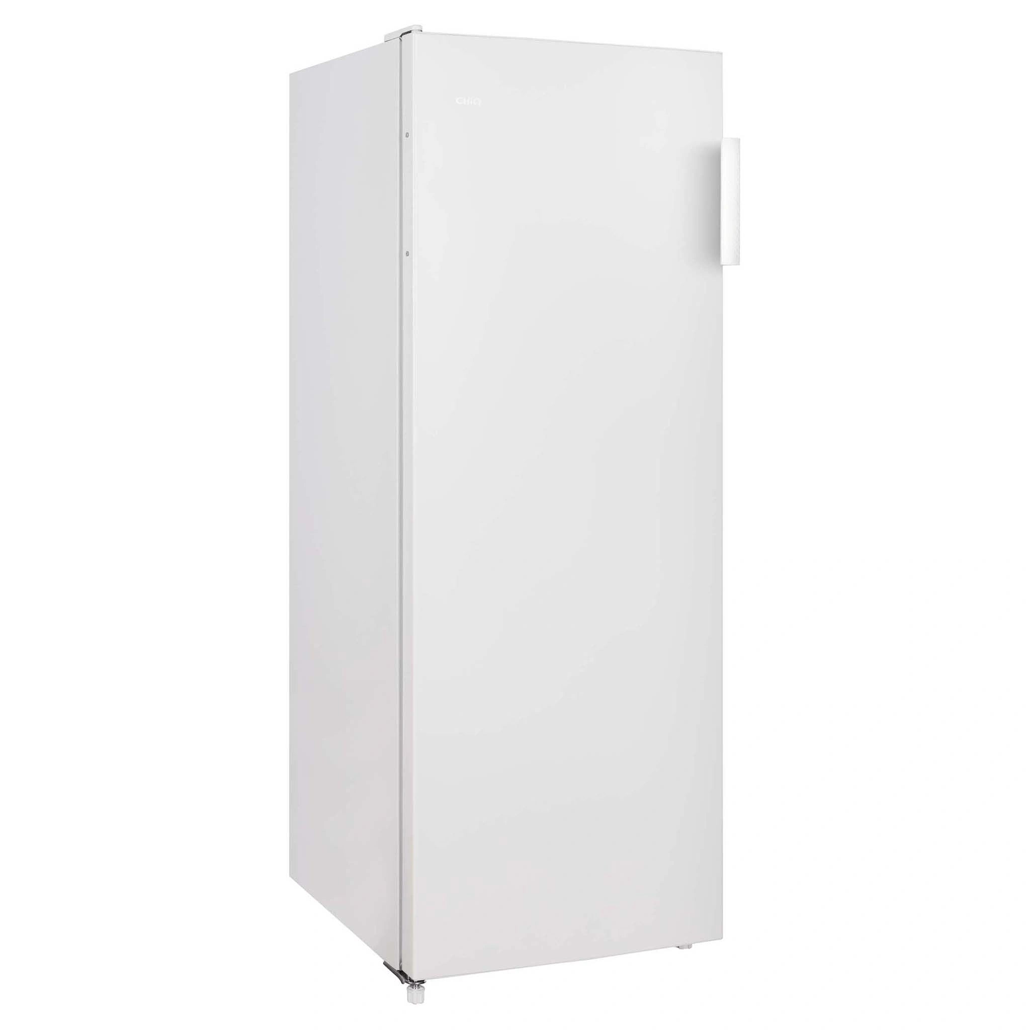 CHiQ 241L White Single Door Upright Fridge CSR241DW, Side View