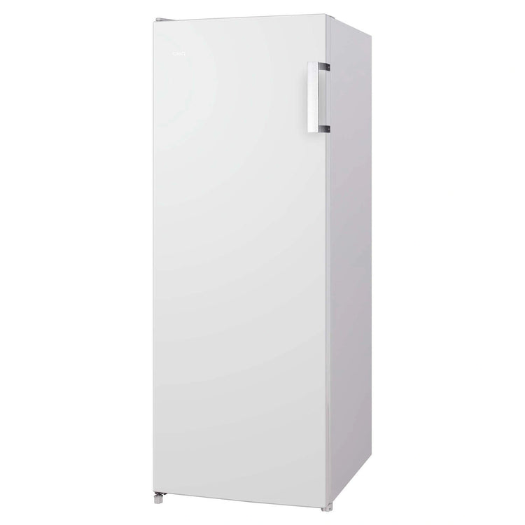 CHiQ 241L White Single Door Upright Fridge CSR241DW, Side View